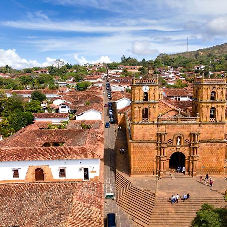 Posada Del Campanario Barichara Exteriör bild