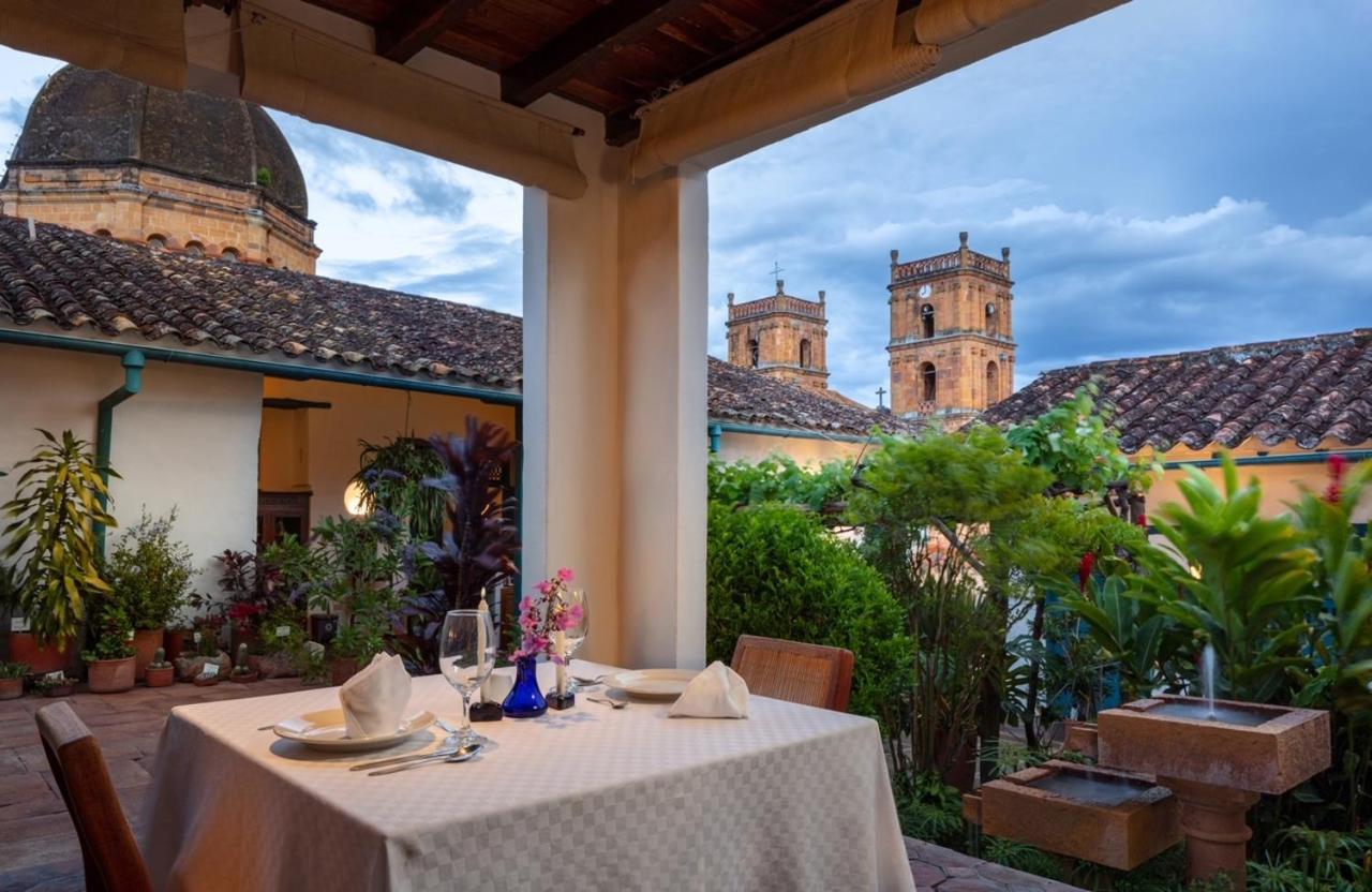 Posada Del Campanario Barichara Exteriör bild