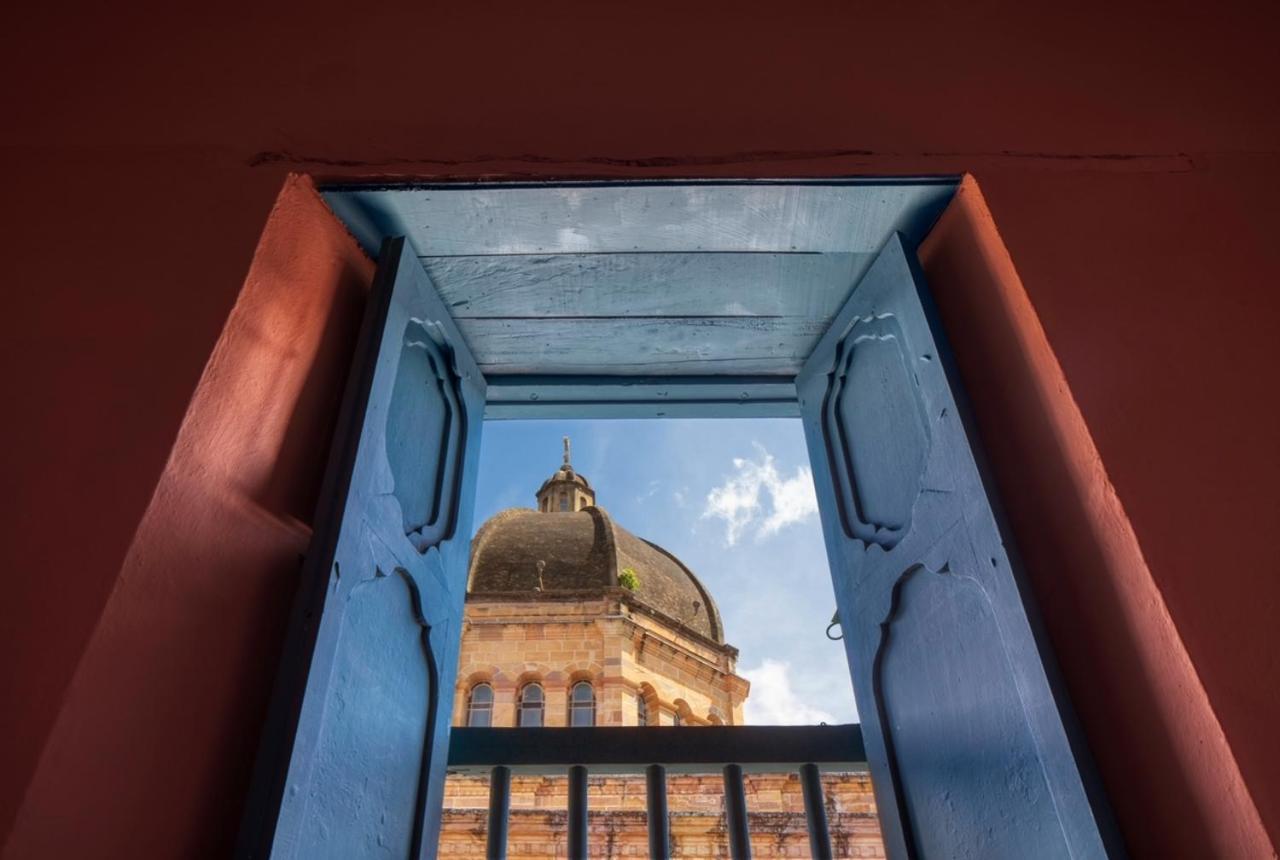Posada Del Campanario Barichara Exteriör bild