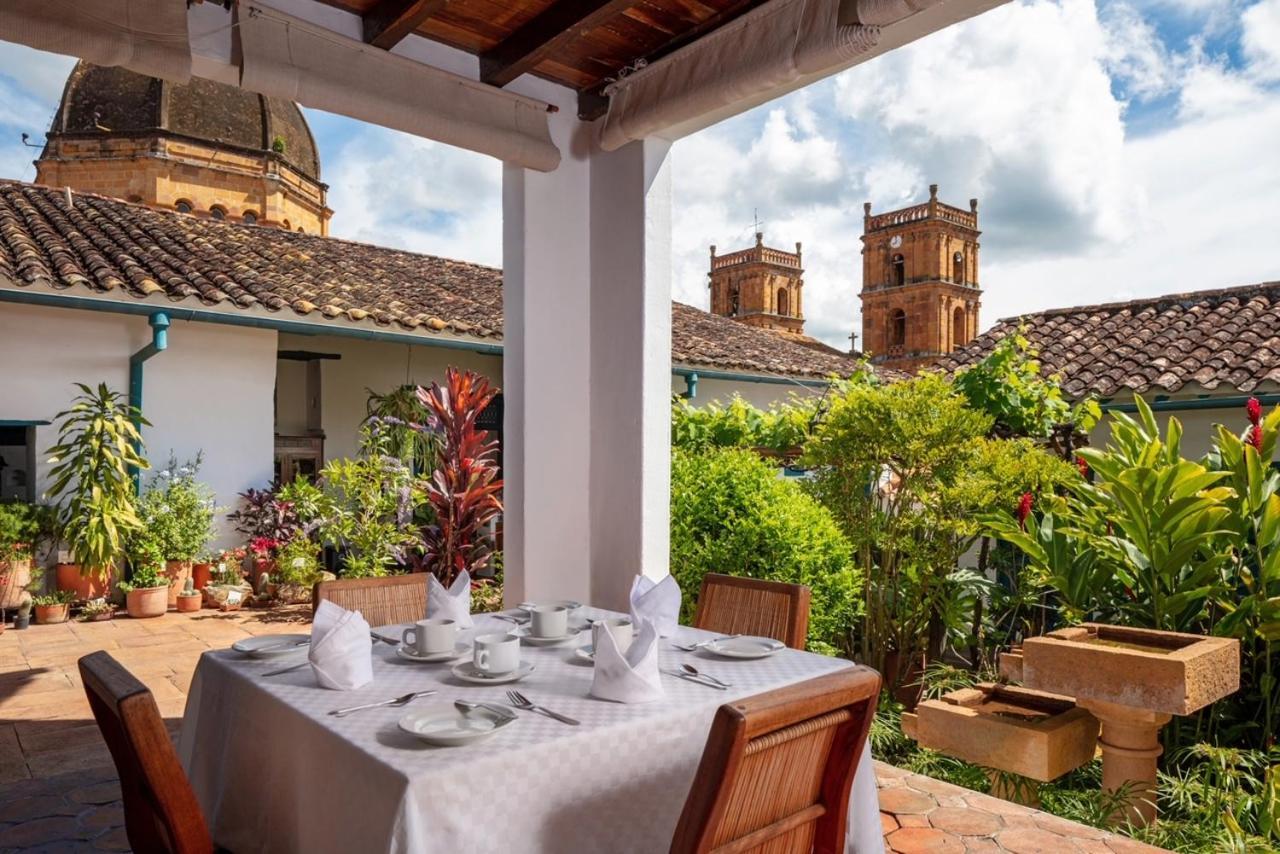 Posada Del Campanario Barichara Exteriör bild