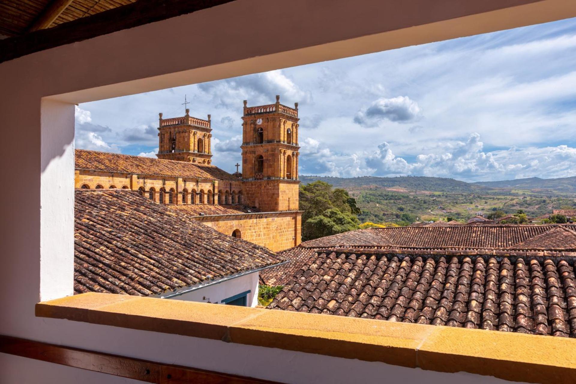Posada Del Campanario Barichara Exteriör bild