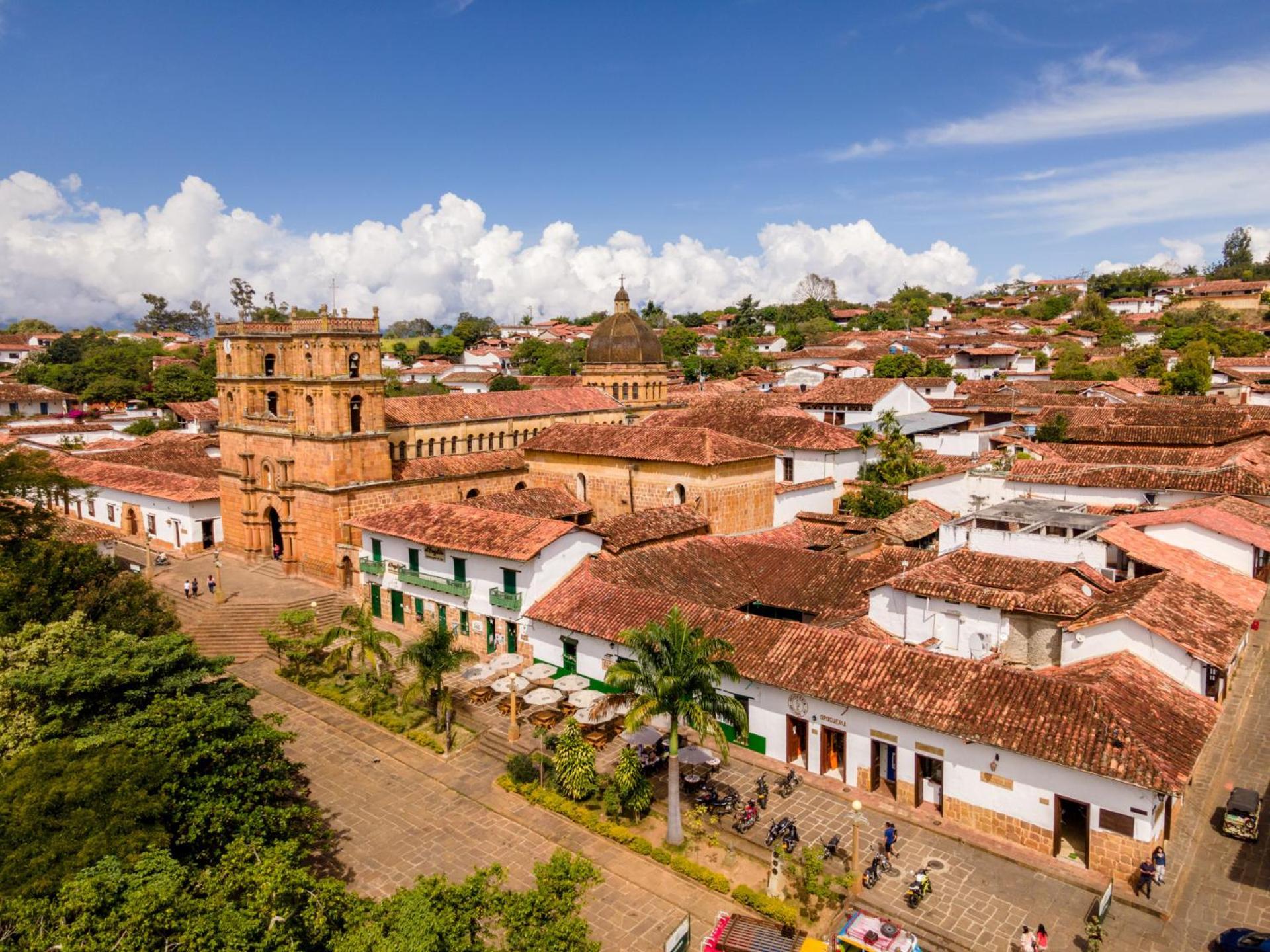 Posada Del Campanario Barichara Exteriör bild