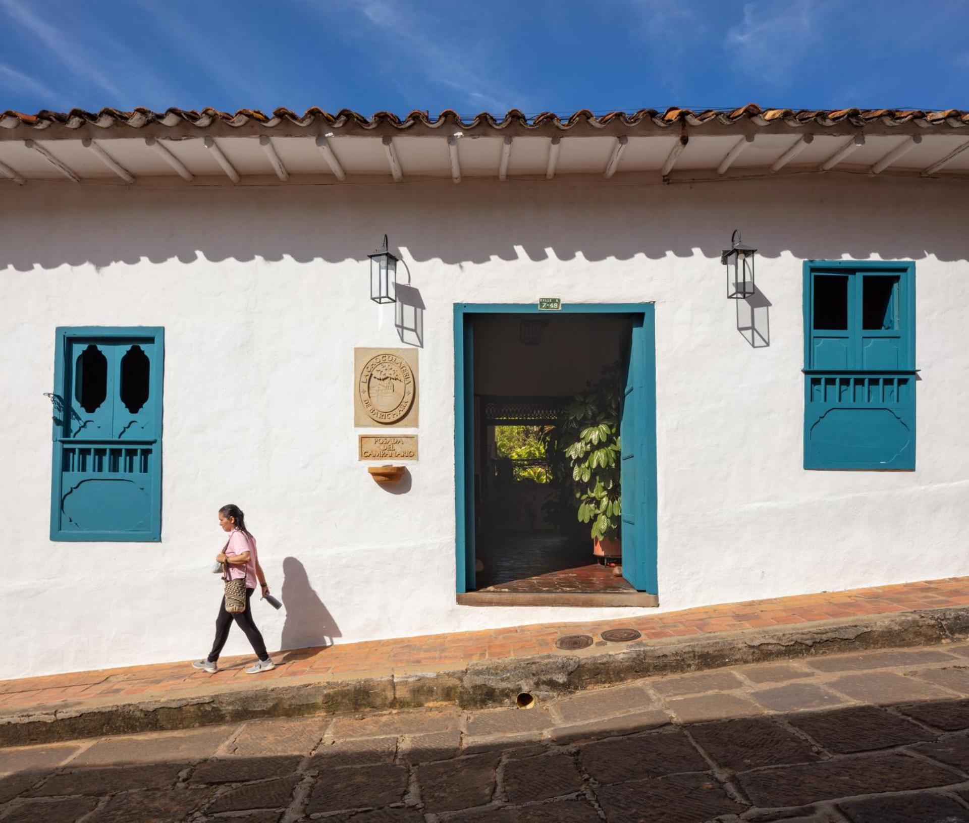 Posada Del Campanario Barichara Exteriör bild