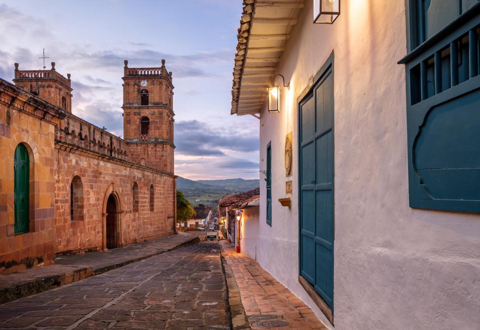 Posada Del Campanario Barichara Exteriör bild