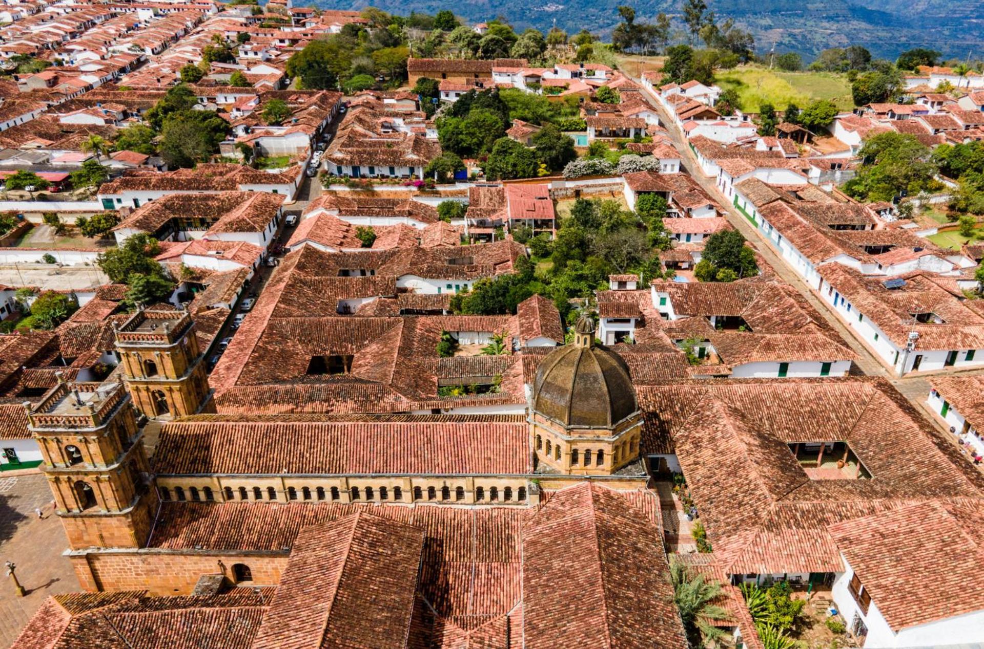 Posada Del Campanario Barichara Exteriör bild