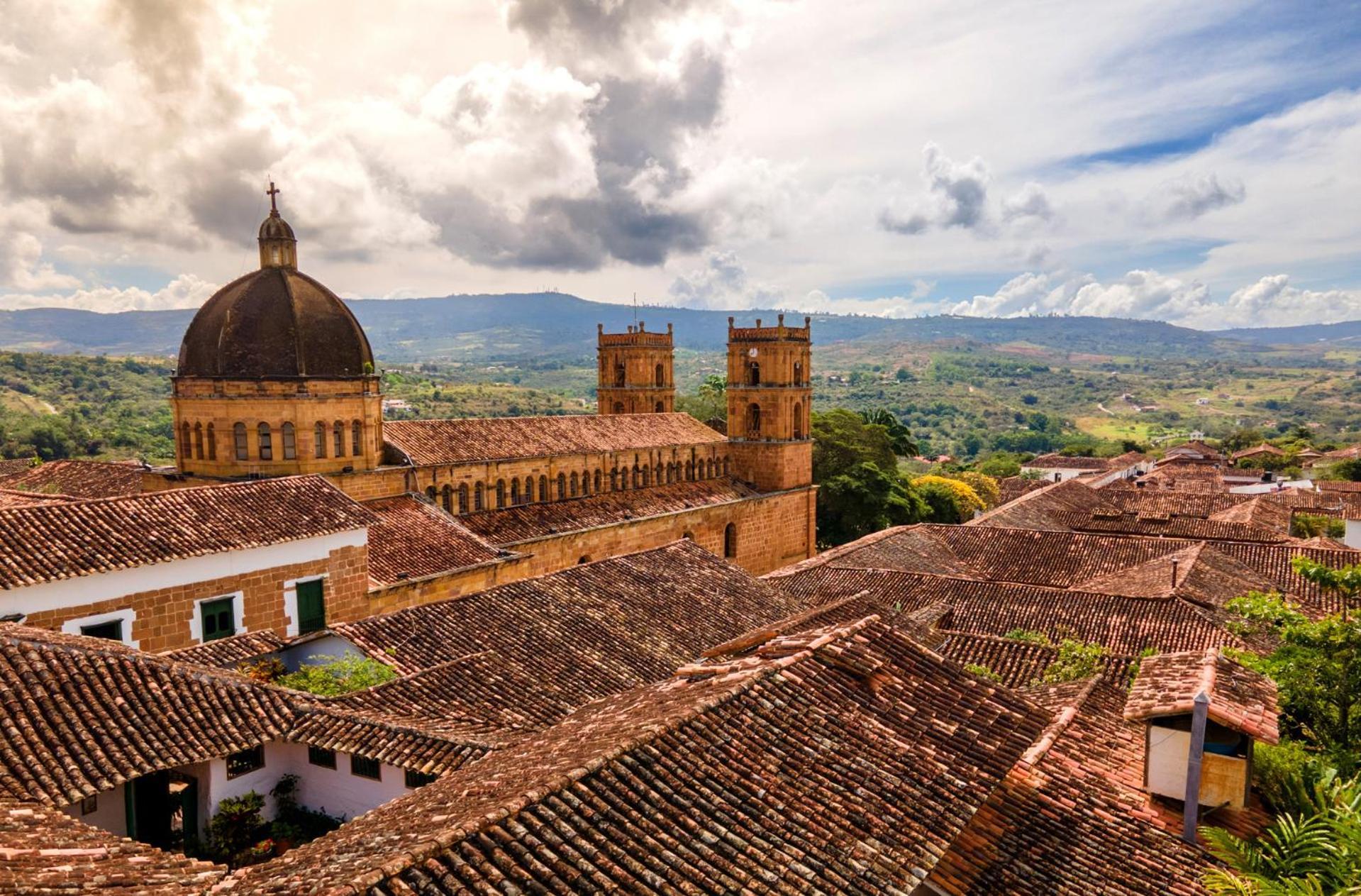 Posada Del Campanario Barichara Exteriör bild