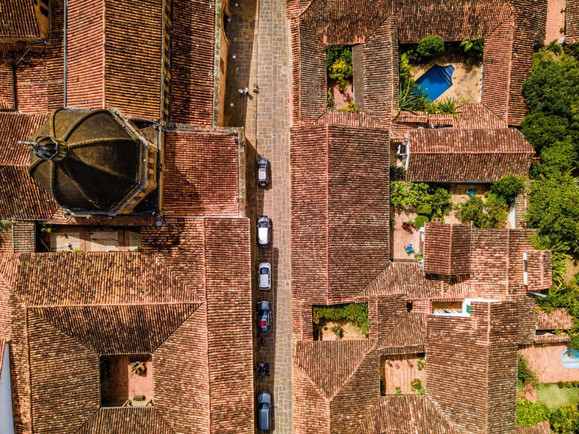 Posada Del Campanario Barichara Exteriör bild