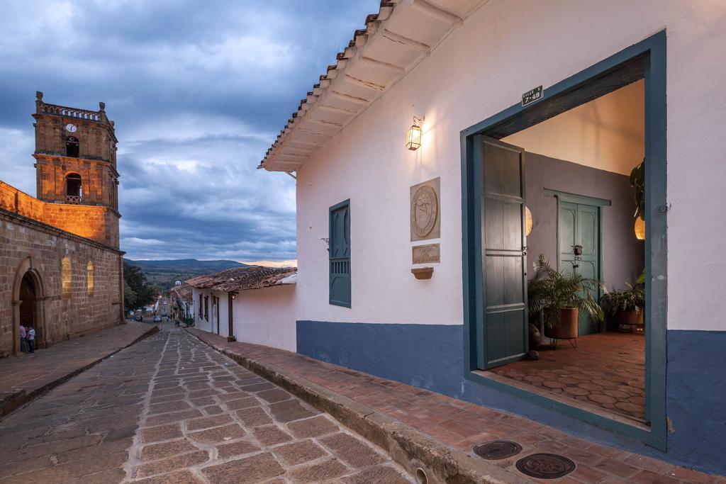 Posada Del Campanario Barichara Exteriör bild